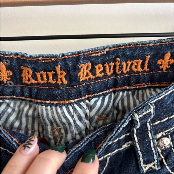 Rock Revival Y2K Eva Relaxed Bootcut Jeans - Picture 2 of 4
